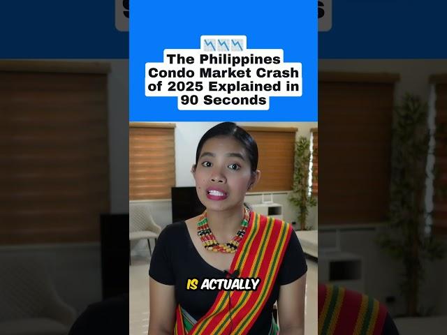 Philippines Condo Market Crash of 2025 Explained in 90 Seconds #philippines #realestate #economics