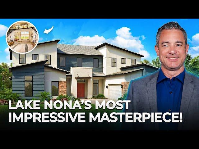 Luxury Varen Home Model in Laurel Pointe Lake Nona | Toll Brothers Lake Nona Laureate Park Lake Nona