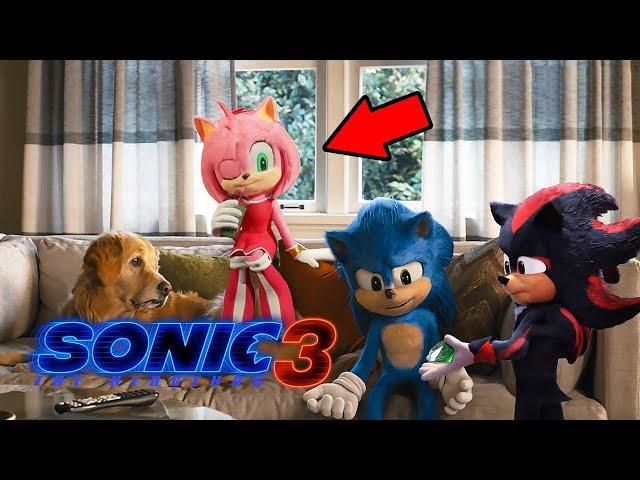 LEAKED "AMY ROSE" SCENE IN SONIC MOVIE 3!