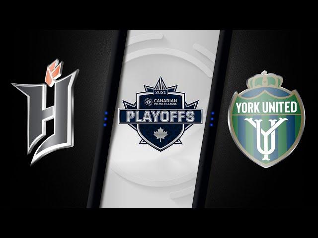 HIGHLIGHTS: Forge FC vs. York United FC in CPL PLAYOFFS (Nov. 21, 2021)