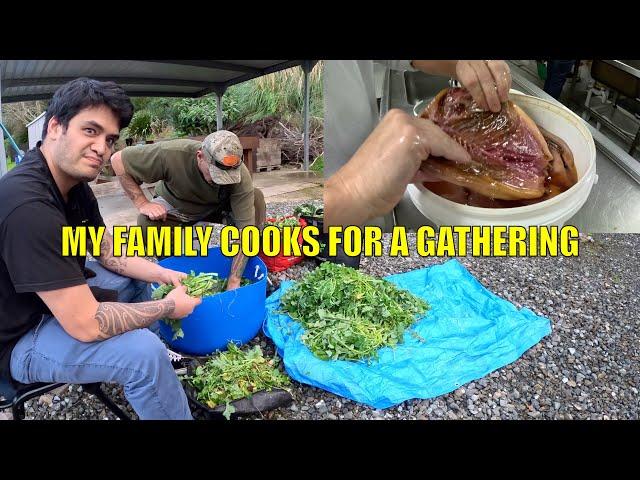 The Best Māori Food - Mutton Bird & Puha - Watercress  - Toroi - Fry Bread 4K