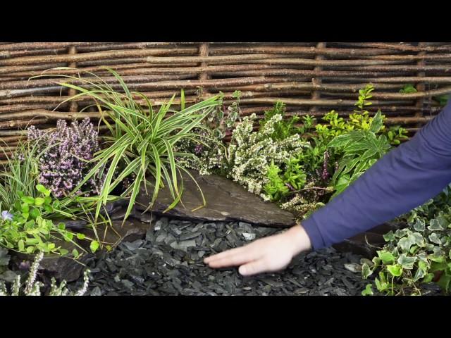 CHARCOAL SLATE CHIPPINGS 20MM