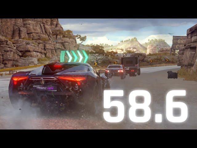 Asphalt Legends Unite - W Motors Snapdragon Mobile Open (Q2) - 58.619 (Reference)