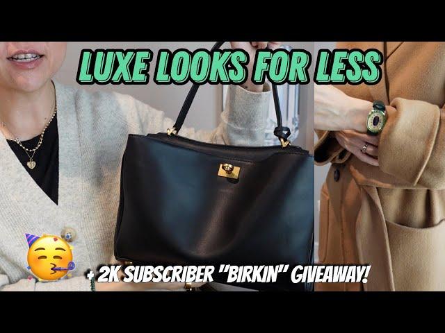 Luxe Looks for Less! Affordable Alternatives for Diamond Watches, MaxMara, Fitness Rings, Rodeo Bag