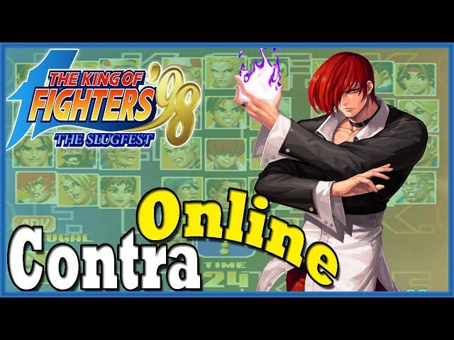 Iori Yagami Contra Online no The King of Fighters 98