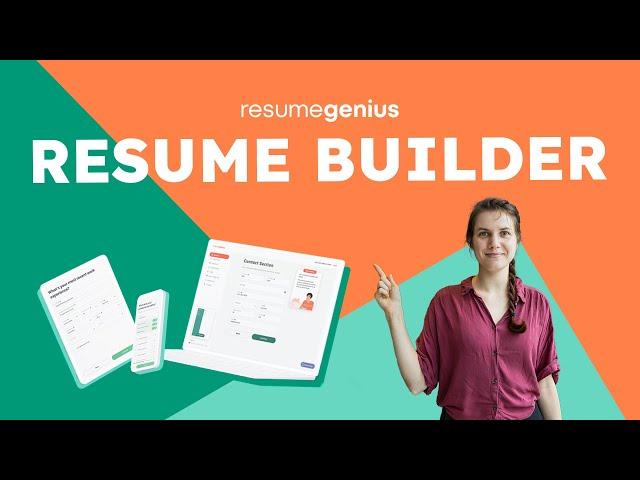 Make Your Resume with Resume Genius | Builder Walkthrough