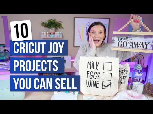 Top 10 Cricut Joy Projects That Will Sell Like Hotcakes!