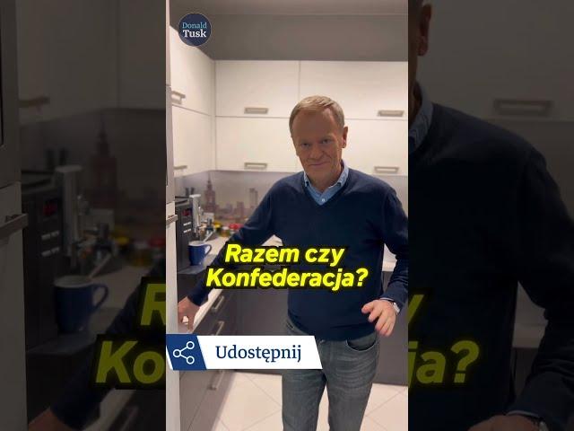 Donald Tusk: O to w telewizji nigdy nie pytali...