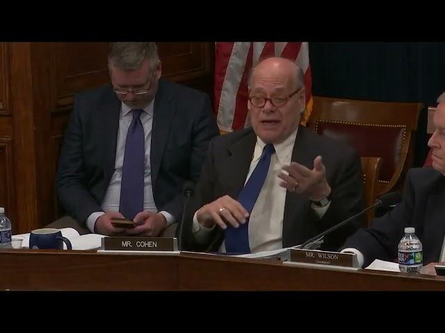 Rep. Cohen questions witnesses at Helsinki Commission hearing on 3/09