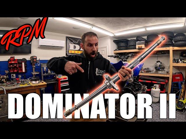 RPM dominator 2 axle install - YFZ450r rear end rebuild - ononewheel7