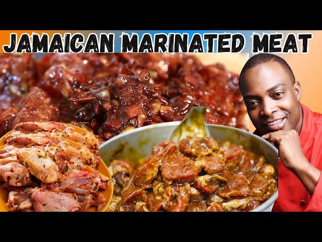 Why Jamaicans Marinated  the BEST Meat Oxtails ,Chicken Pork For CHRISTMAS ! Jamaica Chef Cooking !