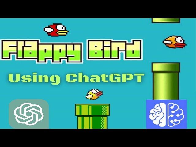 ChatGPT Create Flappy Bird game in 2 Minutes #openai #chatgpt