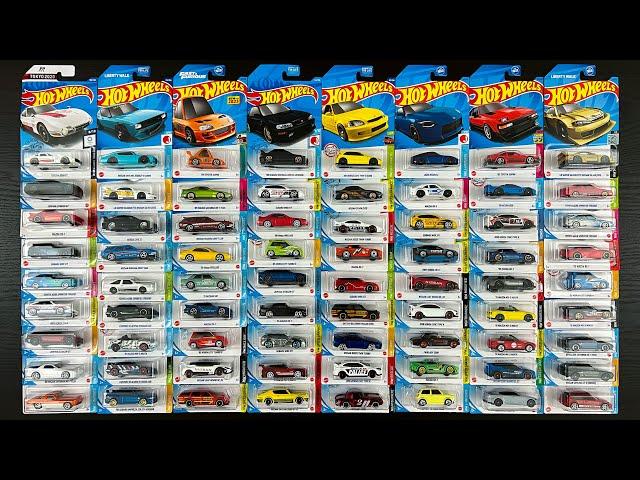 Opening 72 Hot Wheels Japanese Cars!