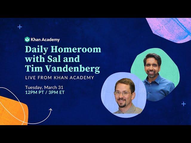 Teacher Tim Vandenberg shares how mastery learning worked for his class | Homeroom with Sal