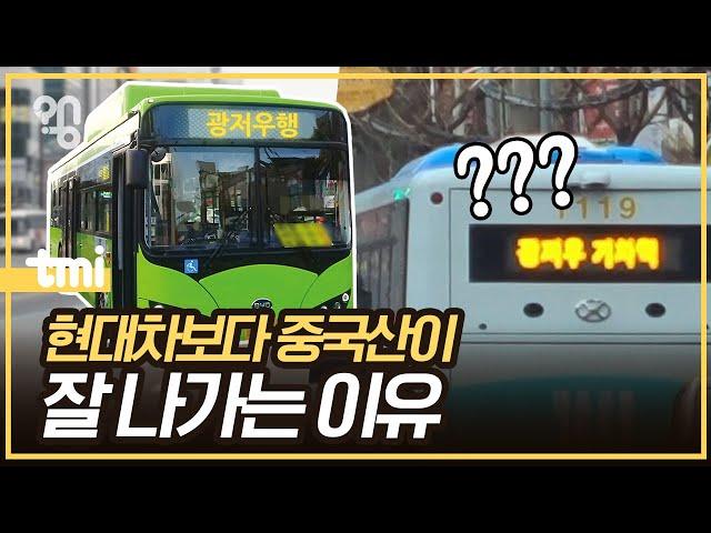 왜 중국산 전기버스가 많이 보일까?
