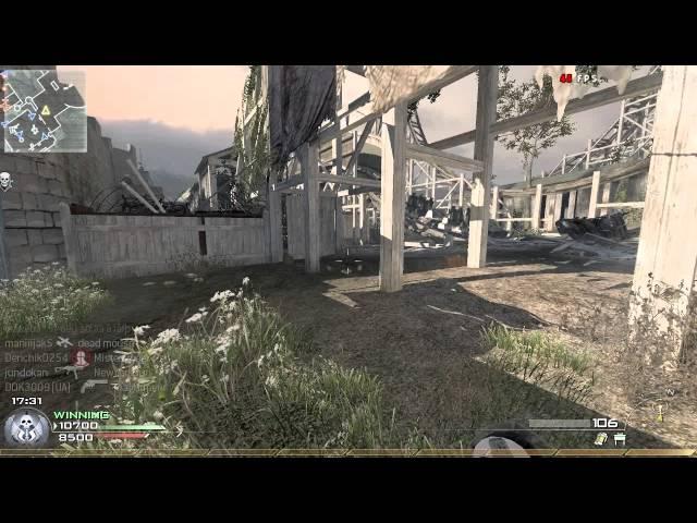 Call of duty MW2 knife runner (carepakage run) by backstab+30duel