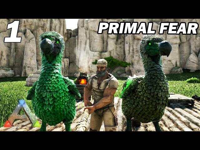 Début d'une nouvelle survie Primal Fear sur Ark !  Ark Primal Fear 1