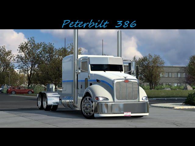 Peterbilt 386 Custom Television Haul Colorado Springs to Fort Collins PNG/Autumn Combo 4K ATS 1.42