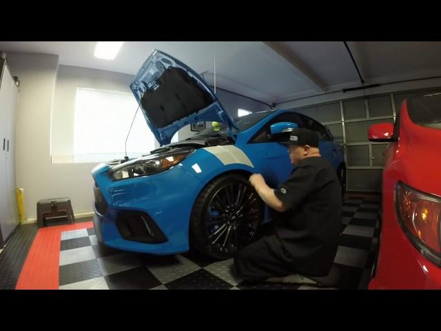 Fender Stripe Installation on a 2017 Ford Focus RS by TFB Designs