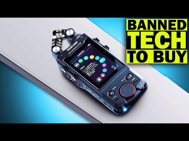 BANNED TECH YOU CAN STILL GET ON AMAZON AND ALIEXPRESS #banned #gadgets