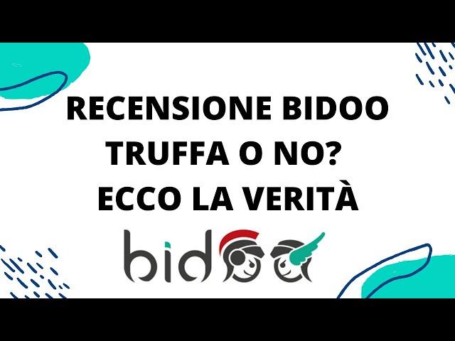 Bidoo è una truffa?! | TUTTA LA VERITÀ SU BIDOO