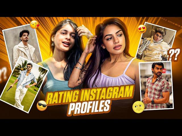 Rating  Instagram Profiles ft. Yashashree 