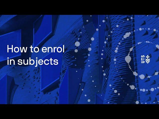 UTS - How to Enroll Your Subjects