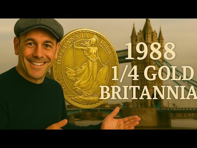 1988 1/4 Gold Britannia PF70 – A Rarity Hiding in Plain Sight!