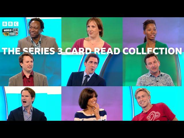 The Series 3 Card Read Collection! | Would I Lie to You?