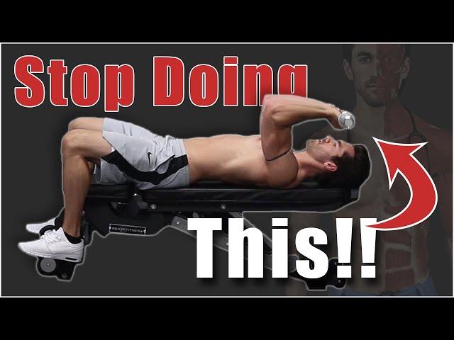 FIX This Common "SKULL-CRUSHER" Tricep Workout MISTAKE!! (More gains + injury prevention)