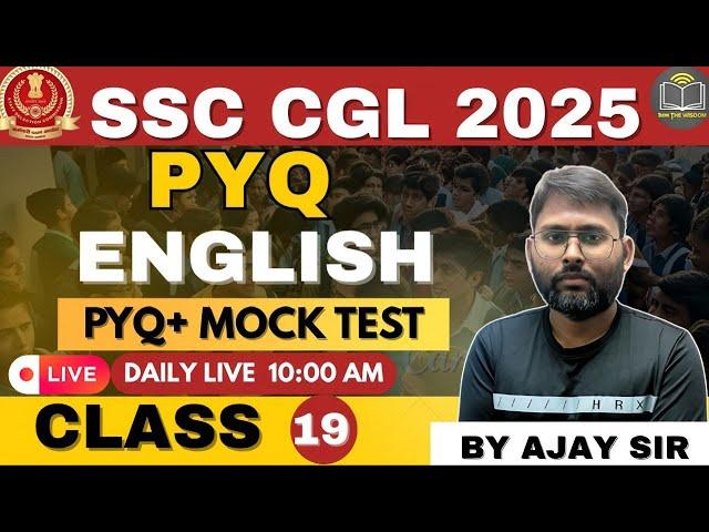 SSC CGL Previous Year Pape English |SSC CGL English Previous Solved Paper| Mock test 21 By Ajay sir