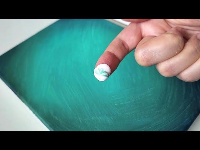 How to Paint Flowers Very Easily / Acrylic Painting for Beginners