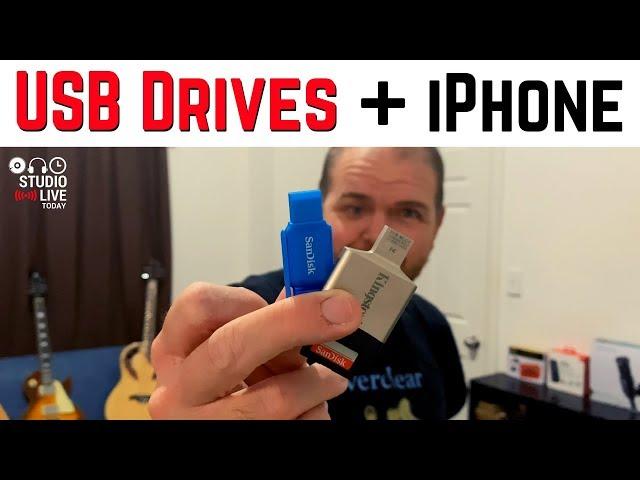 How to use USB flash drives with an iPhone (iOS 13)