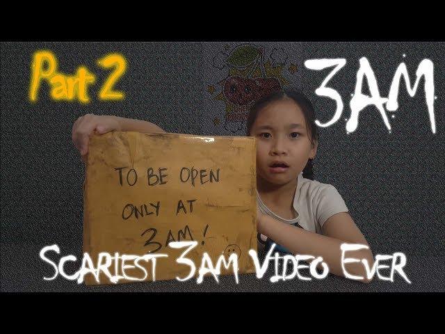 Scariest 3 AM Video Everr Part 2 - Weird Box Unboxing