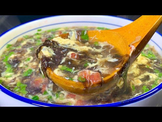 Seaweed egg flower soup, many people make mistakes, teach you a trick