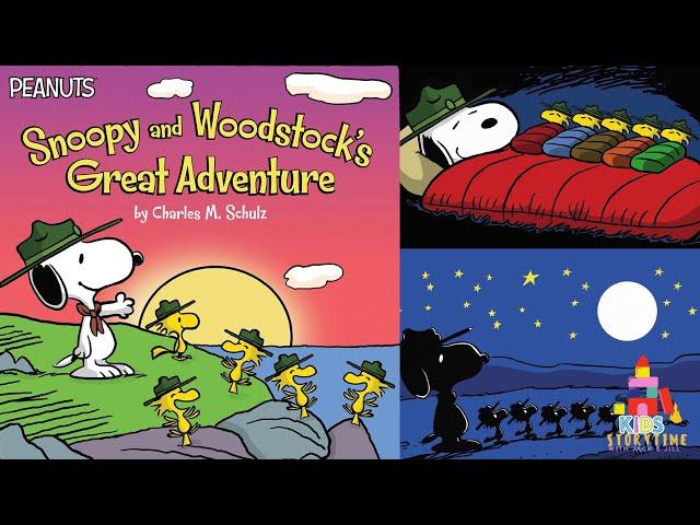 ️ Kids Book Read Aloud: Peanuts Snoopy and Woodstock’s Great Adventure