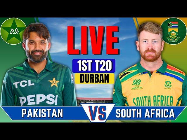 Pakistan vs South Africa, 1st T20 | Live Cricket Match  | PAK vs SA Live Match Today | PAK Batting