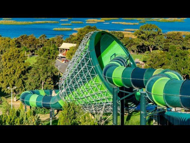 World's Longest ProSlide Tornado: KRAKEN at Adventure World Perth!