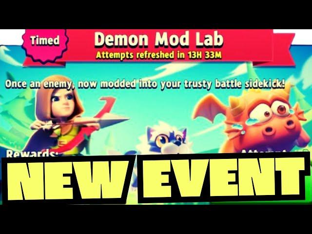 ARCHERO: CHRISTMAS EVENT! DEMON MOD LAB! FIRST LOOK! VERY DIFFICULT EVENT!