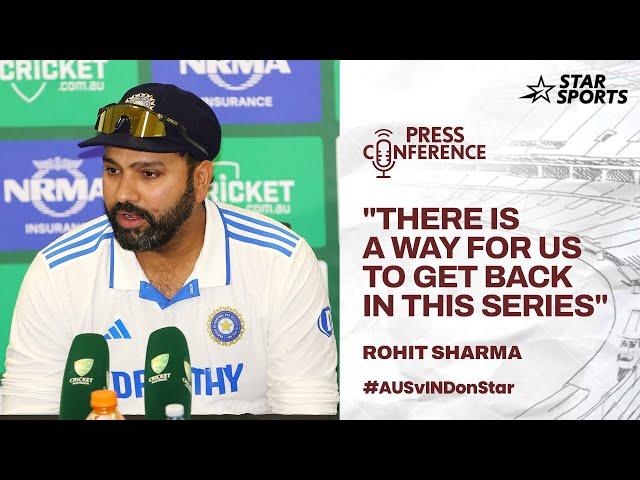 #RohitSharma's FULL Press Conference after the Pink Ball Test | #AUSvINDOnStar