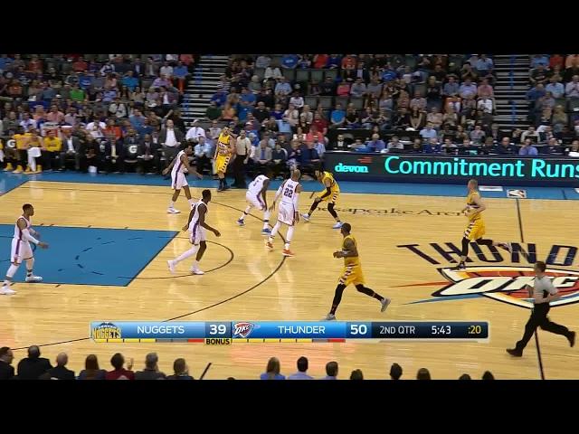 Quarter 2 One Box Video :Thunder Vs. Nuggets, 4/12/2017 12:00:00 AM