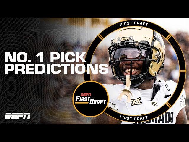 Travis Hunter vs. Shedeur Sanders for No. 1 Overall?!  | First Draft 