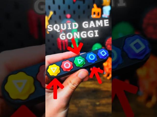 3D printed Squid Game Gonggi Portable Game #3dprinting #howto