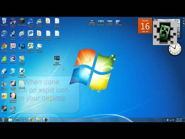 how to Broadcast on jtv & More! With X-Split  (Windows Only)
