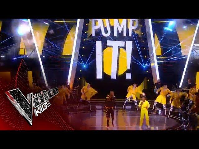 will.i.am & Lil Shan Shan perform ‘Pump It’ | The Final | The Voice Kids UK 2019