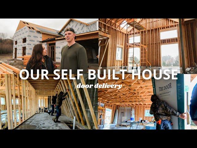 BUILDING OUR HOUSE | Framing Some of the LAST interior walls