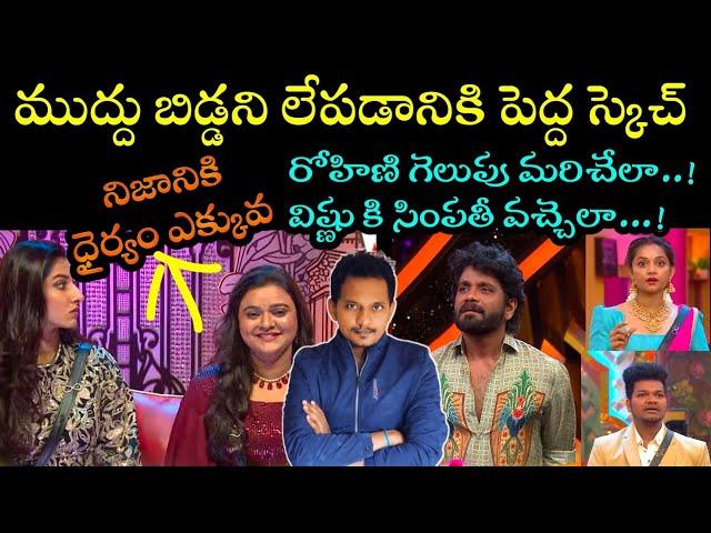 PROMO 1 ANALYSIS | SRINU65 | BIGG BOSS TELUGU 8 | VISHNU PRIYA vs ROHINI