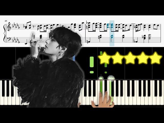 BTS (방탄소년단) - BLACK SWAN 《Piano Tutorial》 