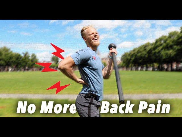 Avoid Back Pain When Swinging A Steel Mace