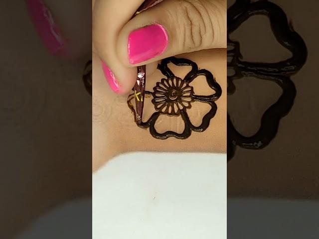 New Flowers Bracelet mehndi design for Beginners || Flower mehndi design || Alka mehendi design
